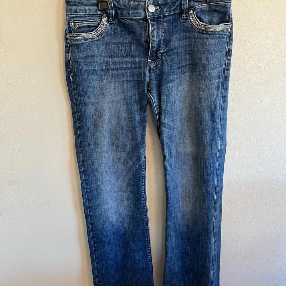 White House Black Market Boot Leg Jeans